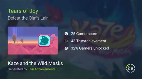 tears of joy achievement